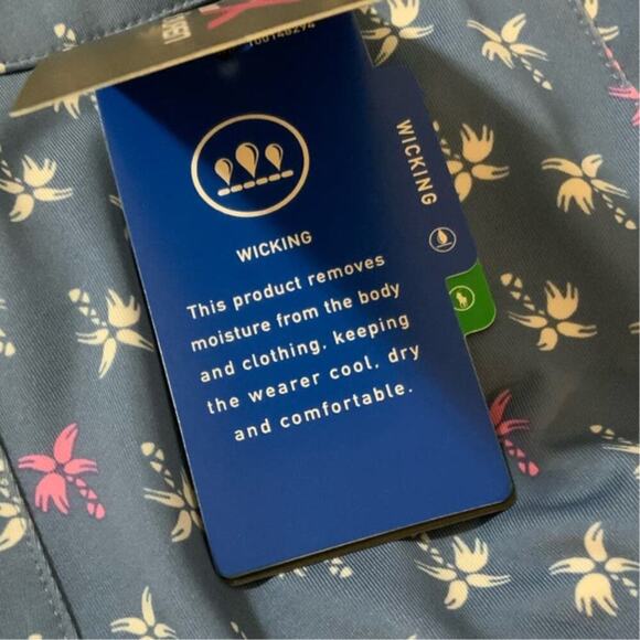 Ralph Lauren RLX Sport Tennis Golf Skirt Palm Tree Motif Women Sz Medium Skort - Picture 15 of 16